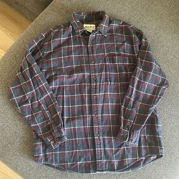 Men’s Eddie Bauer Flannel - Picture 1 of 3
